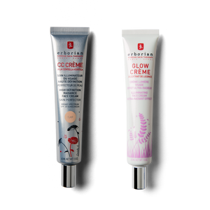 Glow Duo - dewy base primer & CC Cream with SPF 25  | Erborian