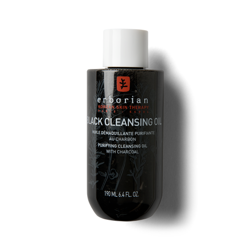 view 1/2 of Charcoal Black Cleansing Oil 6.4 oz | Erborian